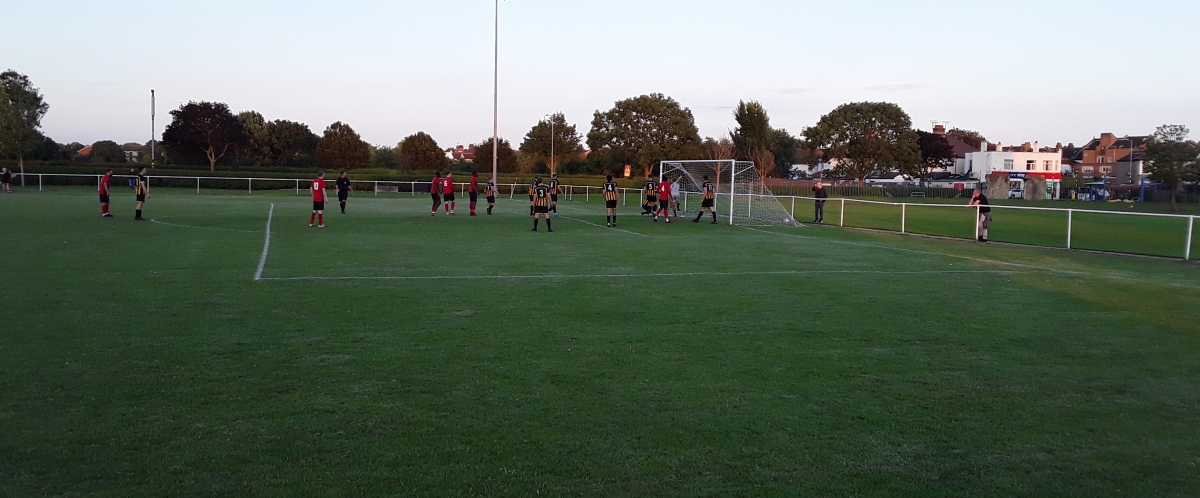 S21-22 Match Report: Southend Manor 1 – 1 St Margaretsbury (Tues 10 Aug) [ESL 21/22 11.8.21]